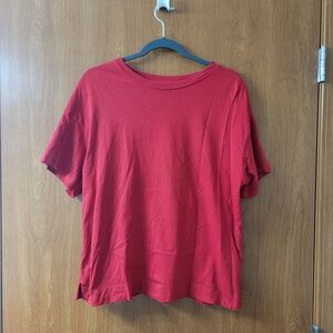 BOGO Old Navy Vintage Crew Neck T-Shirt Amaryllis Red Size Medium